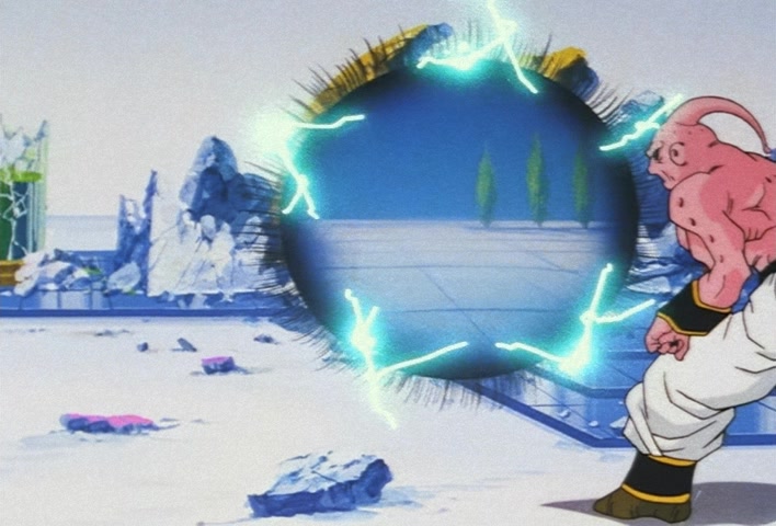 Dragon Ball Z Ep 261: Going Too Far?! Boo-Boo Volleyball @ 02:22
