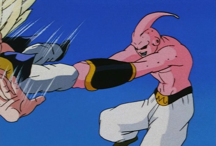 Dragon Ball Z Ep 261: Going Too Far?! Boo-Boo Volleyball @ 05:15