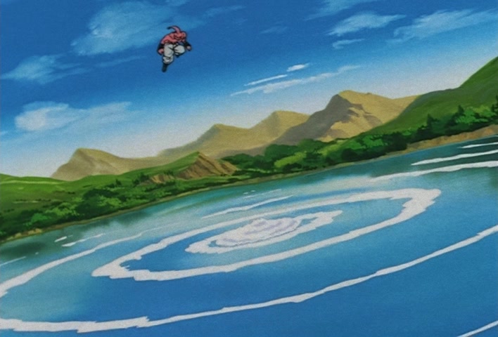 Dragon Ball Z Ep 261: Going Too Far?! Boo-Boo Volleyball @ 05:47