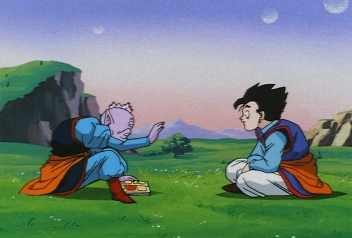 Dragon Ball Z Ep 261: Going Too Far?! Boo-Boo Volleyball @ 07:45