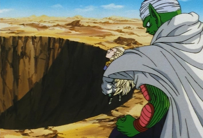 Dragon Ball Z Ep 261: Going Too Far?! Boo-Boo Volleyball @ 21:46