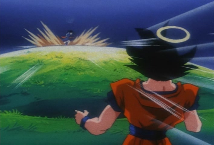 Dragon Ball Z Ep 262: Truly Great!! A Reborn Gohan Returns to Earth @ 16:30
