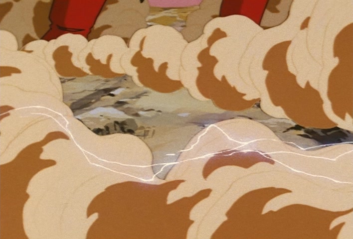 Dragon Ball Z Ep 262: Truly Great!! A Reborn Gohan Returns to Earth @ 17:17
