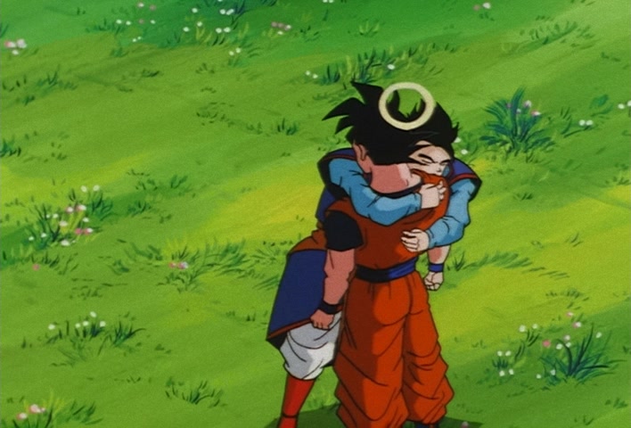 Dragon Ball Z Ep 262: Truly Great!! A Reborn Gohan Returns to Earth @ 19:30