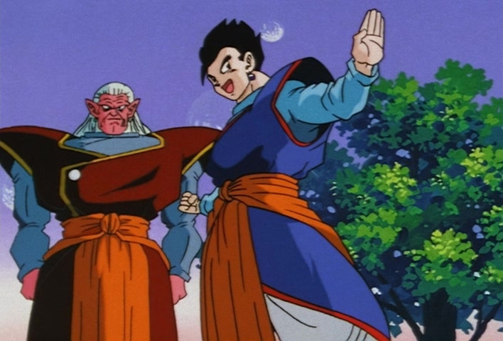 Dragon Ball Z Ep 262: Truly Great!! A Reborn Gohan Returns to Earth @ 19:44
