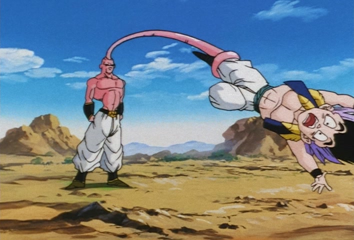 Dragon Ball Z Ep 263: Boo is Overwhelmed!! Gohan's Miracle Power @ 02:17