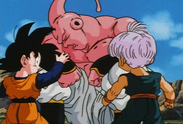 Dragon Ball Z Ep 263: Boo is Overwhelmed!! Gohan's Miracle Power @ 08:24