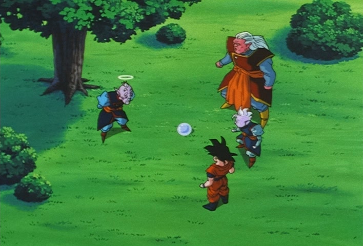 Dragon Ball Z Ep 267: A One Time Only Miracle… Will the Super Combination With Gohan Come About? @ 04:00