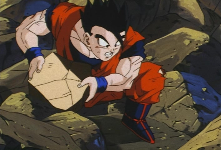 Dragon Ball Z Ep 267: A One Time Only Miracle… Will the Super Combination With Gohan Come About? @ 17:12