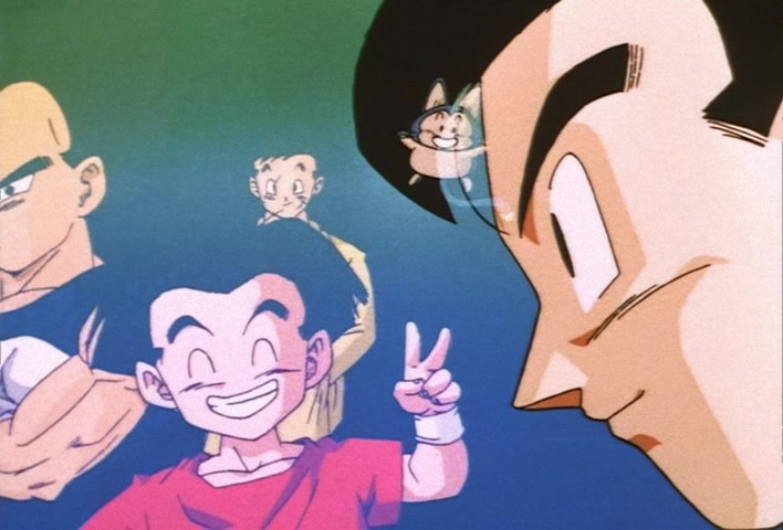 Dragon Ball Z Ep 267: A One Time Only Miracle… Will the Super Combination With Gohan Come About? @ 22:40