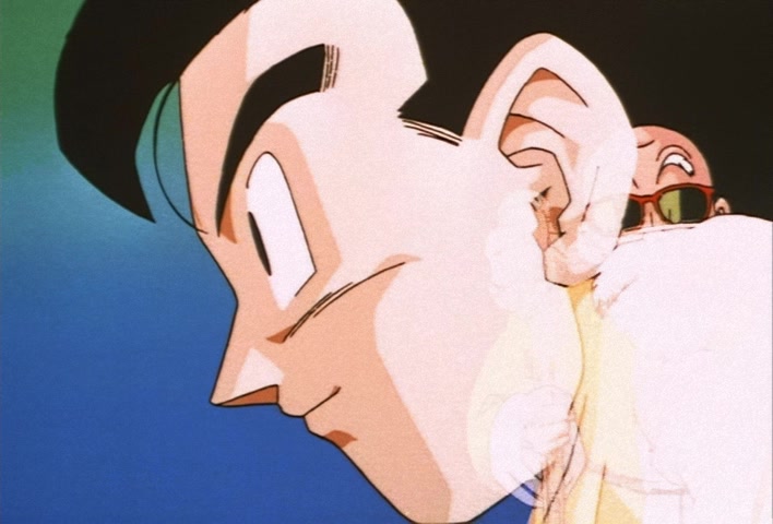 Dragon Ball Z Ep 267: A One Time Only Miracle… Will the Super Combination With Gohan Come About? @ 22:44