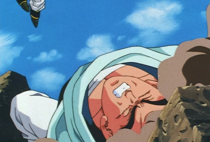 Dragon Ball Z Ep 268: Merged!! Vegeta's Pride and Goku's Rage @ 02:35