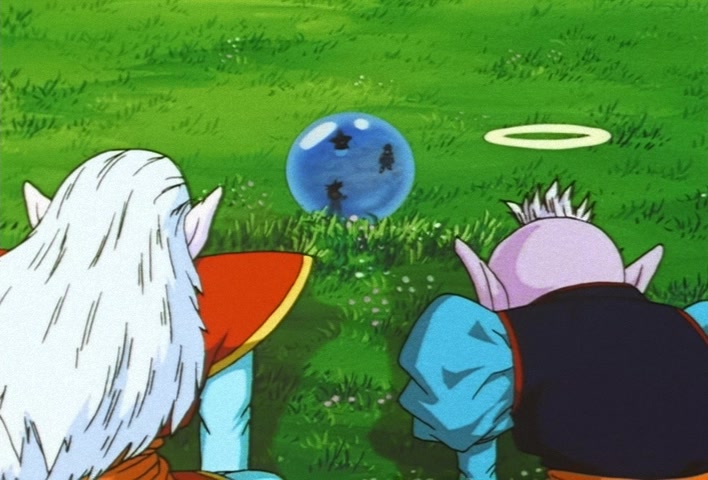 Dragon Ball Z Ep 268: Merged!! Vegeta's Pride and Goku's Rage @ 08:33