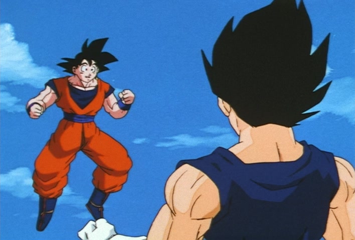 Dragon Ball Z Ep 268: Merged!! Vegeta's Pride and Goku's Rage @ 10:25