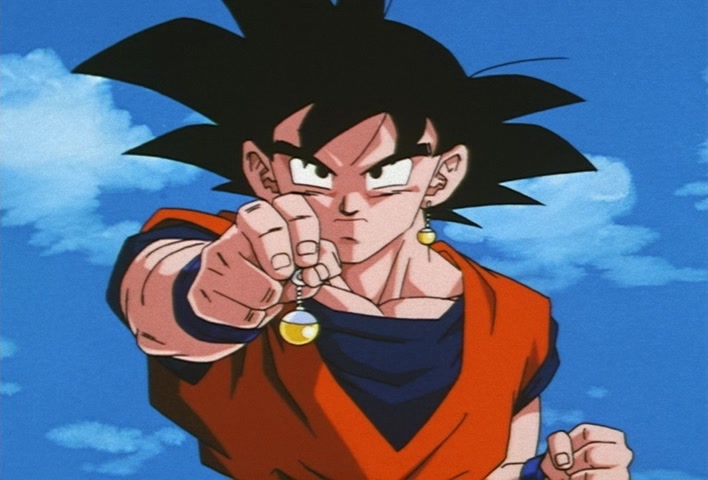 Dragon Ball Z Ep 268: Merged!! Vegeta's Pride and Goku's Rage @ 10:34