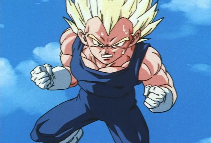 Dragon Ball Z Ep 268: Merged!! Vegeta's Pride and Goku's Rage @ 13:42