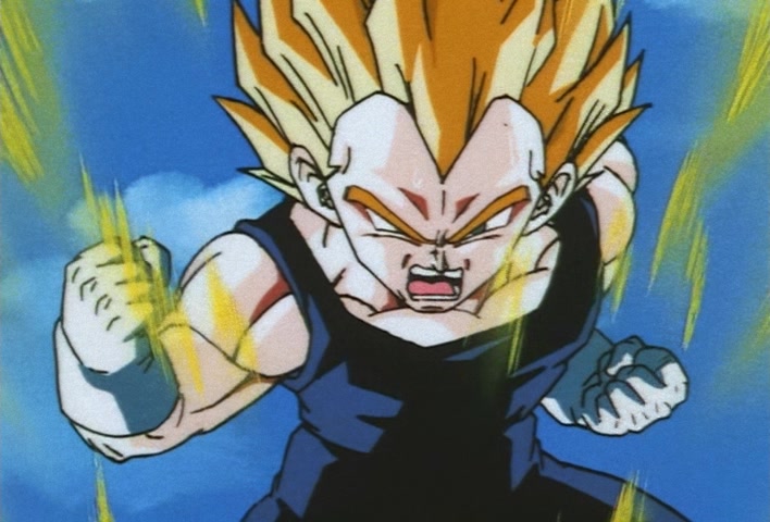 Dragon Ball Z Ep 268: Merged!! Vegeta's Pride and Goku's Rage @ 14:00