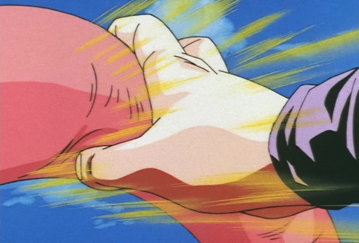Dragon Ball Z Ep 268: Merged!! Vegeta's Pride and Goku's Rage @ 15:29