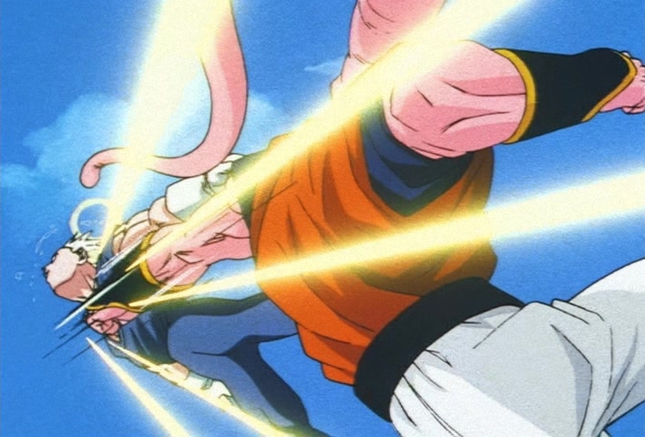 Dragon Ball Z Ep 268: Merged!! Vegeta's Pride and Goku's Rage @ 15:56