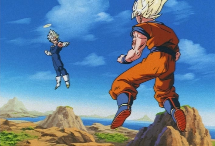 Dragon Ball Z Ep 268: Merged!! Vegeta's Pride and Goku's Rage @ 17:30