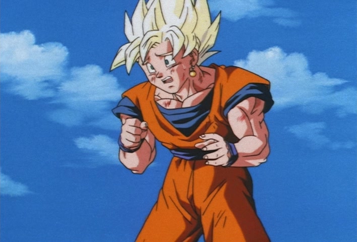 Dragon Ball Z Ep 268: Merged!! Vegeta's Pride and Goku's Rage @ 17:48
