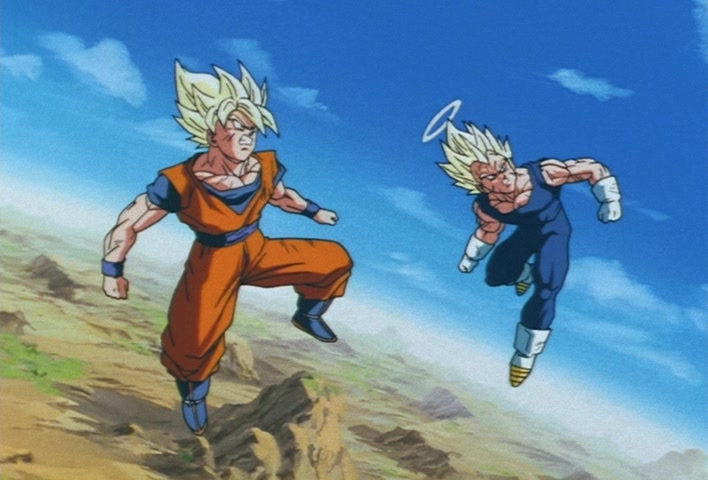 Dragon Ball Z Ep 268: Merged!! Vegeta's Pride and Goku's Rage @ 18:15