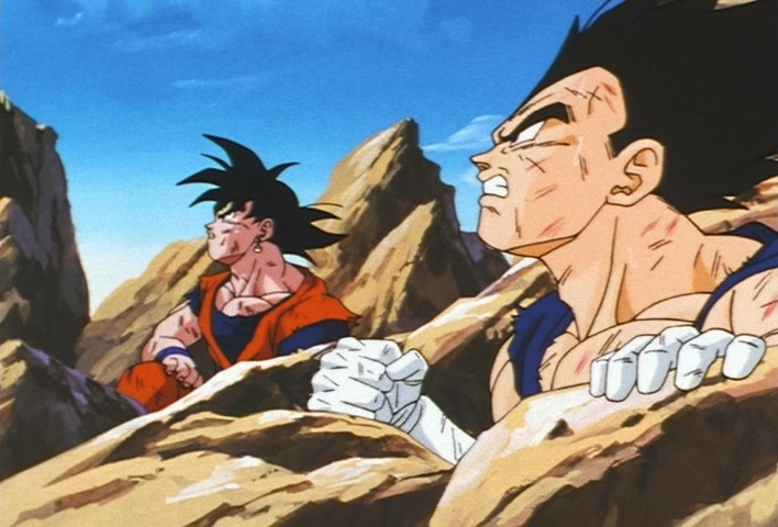 Dragon Ball Z Ep 268: Merged!! Vegeta's Pride and Goku's Rage @ 19:22