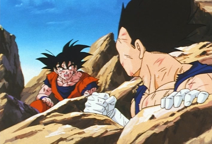 Dragon Ball Z Ep 268: Merged!! Vegeta's Pride and Goku's Rage @ 19:27