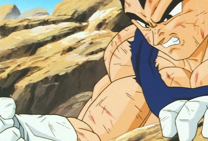 Dragon Ball Z Ep 268: Merged!! Vegeta's Pride and Goku's Rage @ 19:49