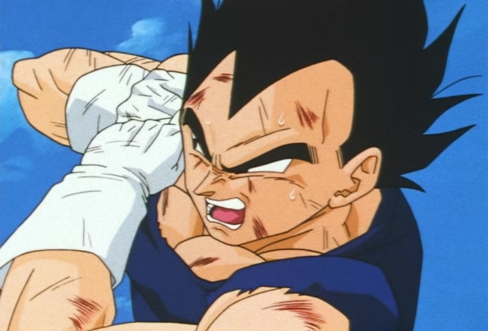 Dragon Ball Z Ep 268: Merged!! Vegeta's Pride and Goku's Rage @ 21:32