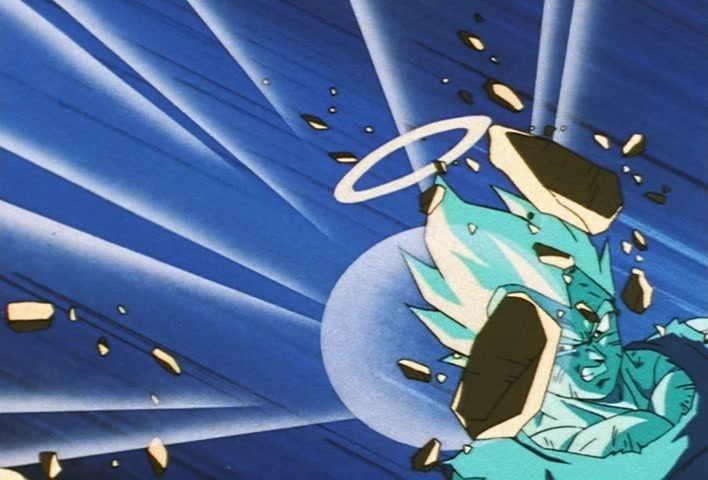 Dragon Ball Z Ep 268: Merged!! Vegeta's Pride and Goku's Rage @ 21:46