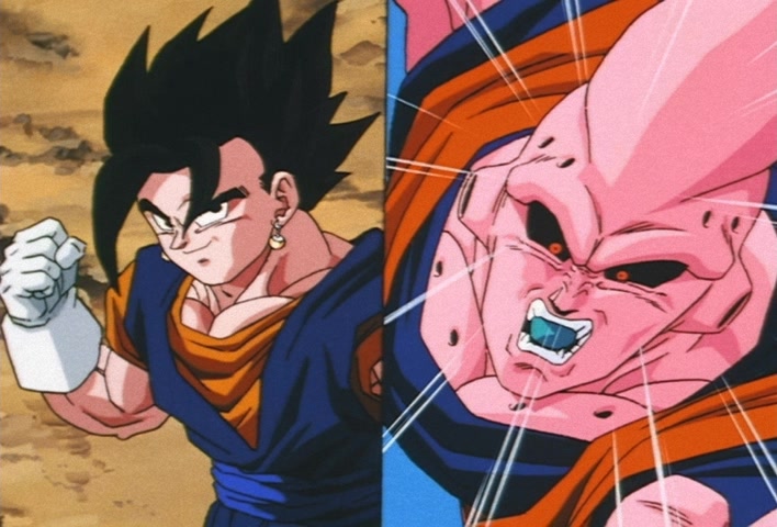 Dragon Ball Z Ep 268: Merged!! Vegeta's Pride and Goku's Rage @ 22:21