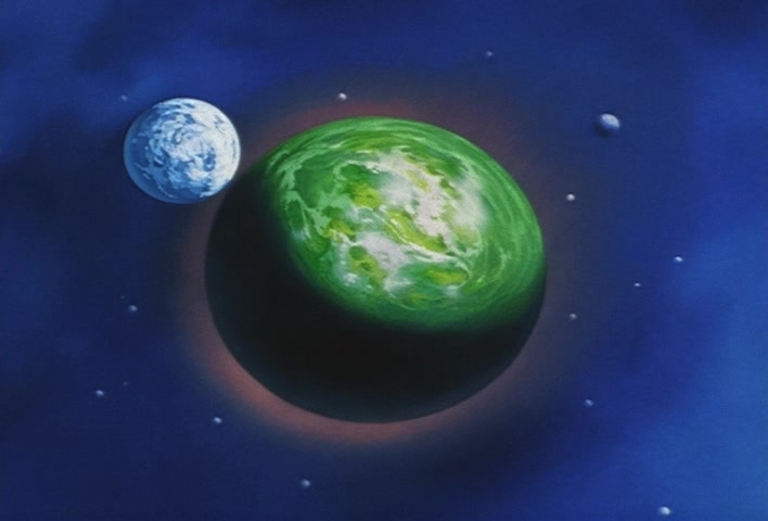 Dragon Ball Z Ep 270: A Fissure Between Dimensions!! Has Boo Snapped?! @ 10:43