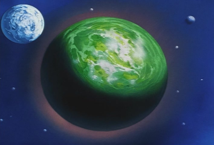 Dragon Ball Z Ep 270: A Fissure Between Dimensions!! Has Boo Snapped?! @ 10:48