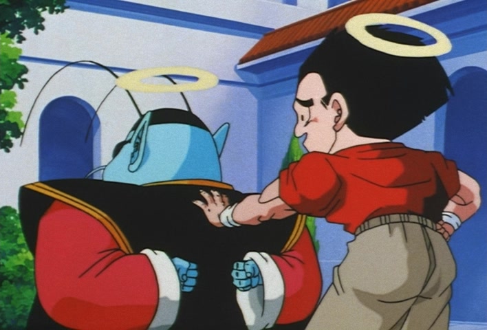 Dragon Ball Z Ep 270: A Fissure Between Dimensions!! Has Boo Snapped?! @ 12:35