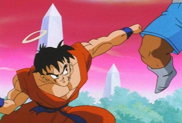 Dragon Ball Z Ep 270: A Fissure Between Dimensions!! Has Boo Snapped?! @ 13:25
