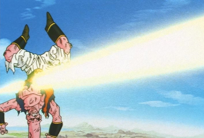 Dragon Ball Z Ep 270: A Fissure Between Dimensions!! Has Boo Snapped?! @ 14:05