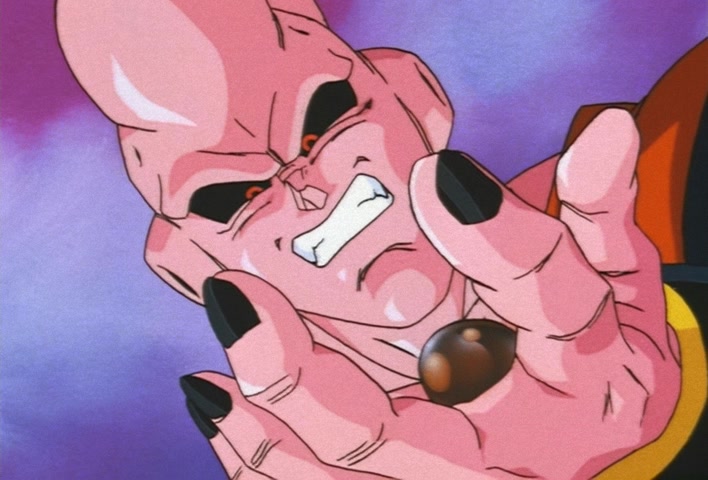 Dragon Ball Z Ep 271: The Ace Up Boo's Sleeve!! You Become a Hard Candy @ 21:15