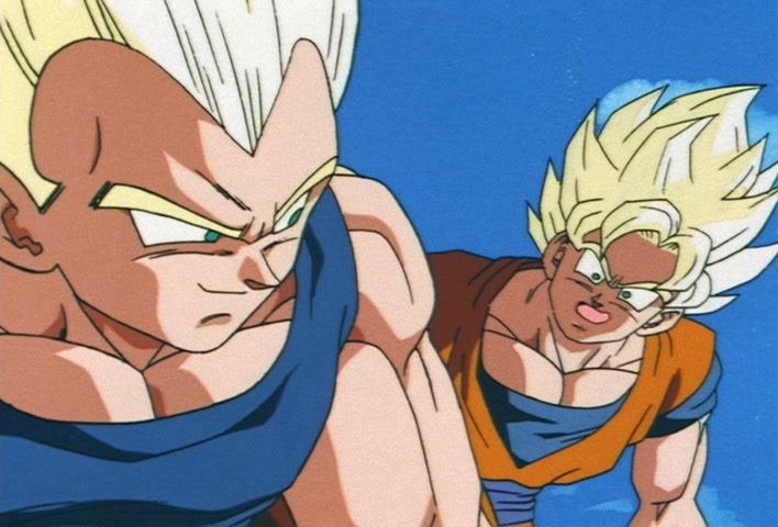 Dragon Ball Z Ep 277: Earth Disappears!! Boo's Reverse-Transformation of Evil @ 03:42