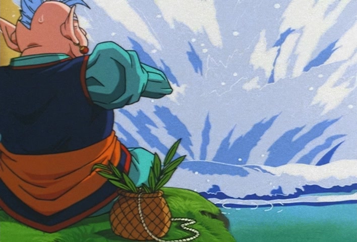 Dragon Ball Z Ep 277: Earth Disappears!! Boo's Reverse-Transformation of Evil @ 06:38