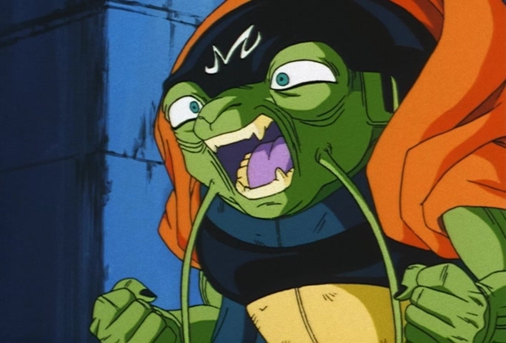 Dragon Ball Z Ep 277: Earth Disappears!! Boo's Reverse-Transformation of Evil @ 07:09