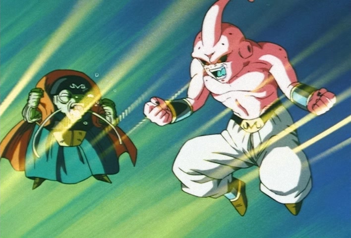 Dragon Ball Z Ep 277: Earth Disappears!! Boo's Reverse-Transformation of Evil @ 07:54