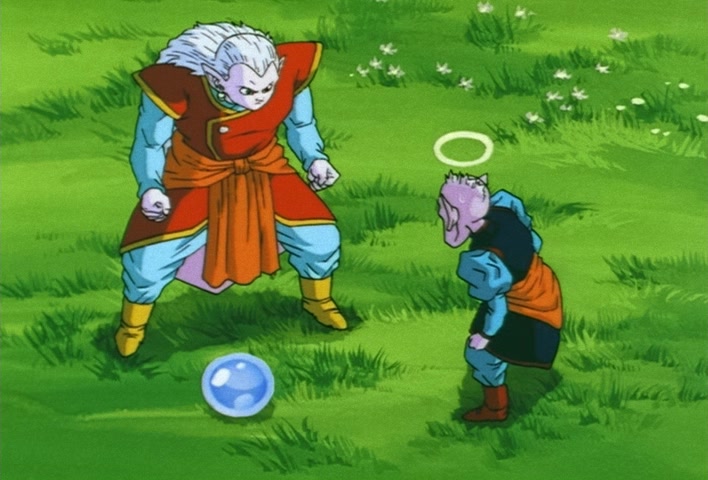 Dragon Ball Z Ep 277: Earth Disappears!! Boo's Reverse-Transformation of Evil @ 11:39