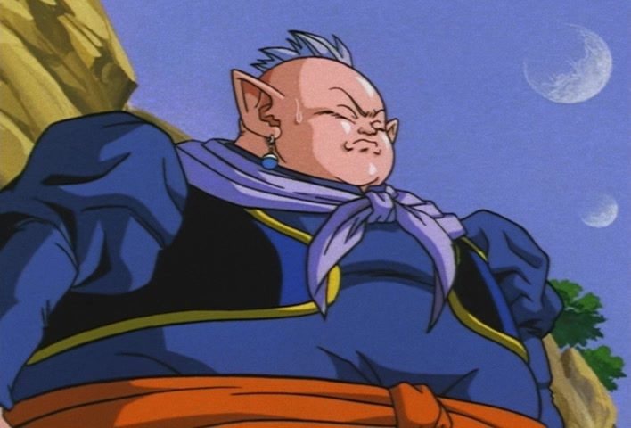 Dragon Ball Z Ep 277: Earth Disappears!! Boo's Reverse-Transformation of Evil @ 13:09