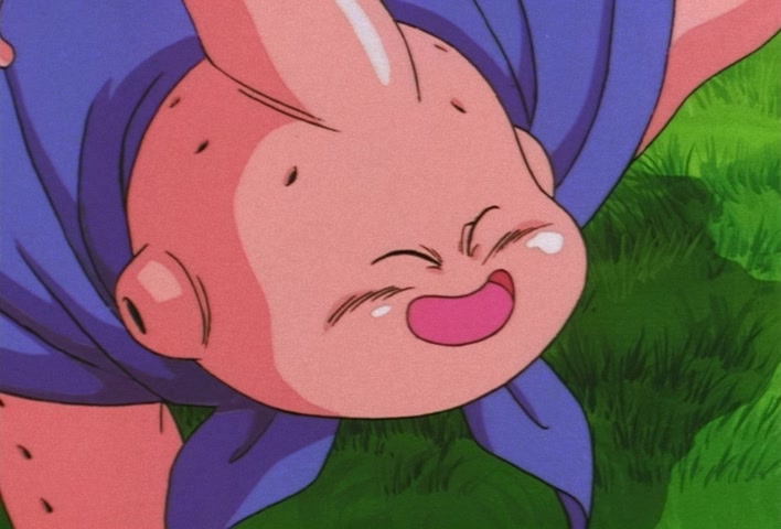 Dragon Ball Z Ep 277: Earth Disappears!! Boo's Reverse-Transformation of Evil @ 13:54
