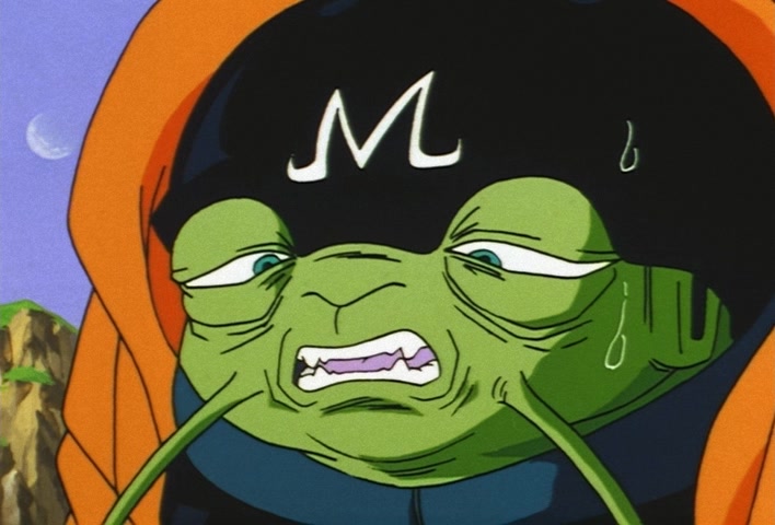 Dragon Ball Z Ep 277: Earth Disappears!! Boo's Reverse-Transformation of Evil @ 14:07