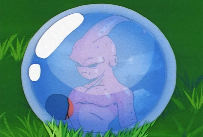 Dragon Ball Z Ep 277: Earth Disappears!! Boo's Reverse-Transformation of Evil @ 15:15