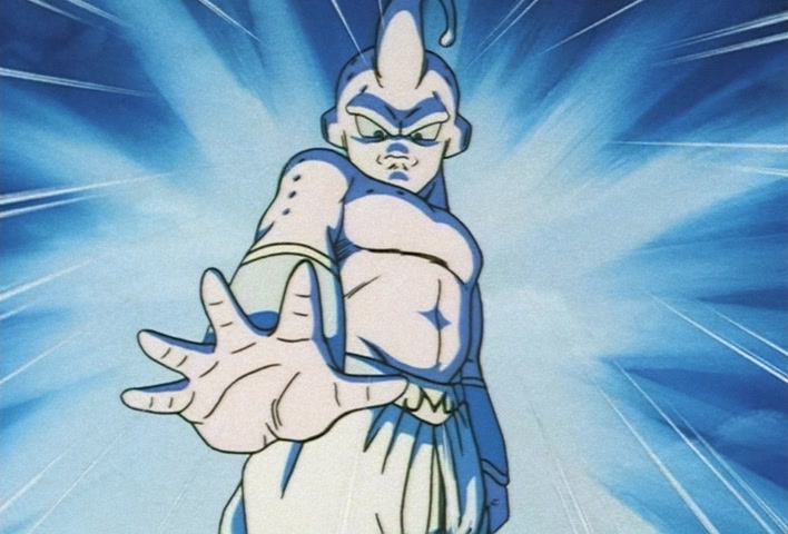 Dragon Ball Z Ep 277: Earth Disappears!! Boo's Reverse-Transformation of Evil @ 16:45