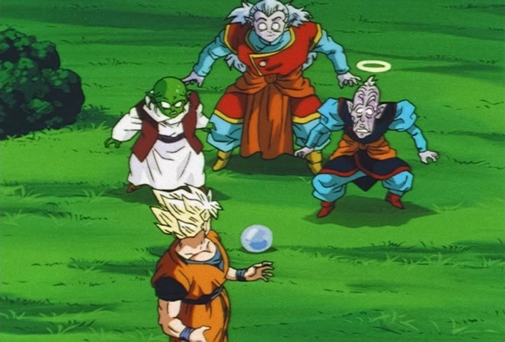 Dragon Ball Z Ep 279: Seize the Future!! A Decisive Battle With the Universe at Stake @ 03:29