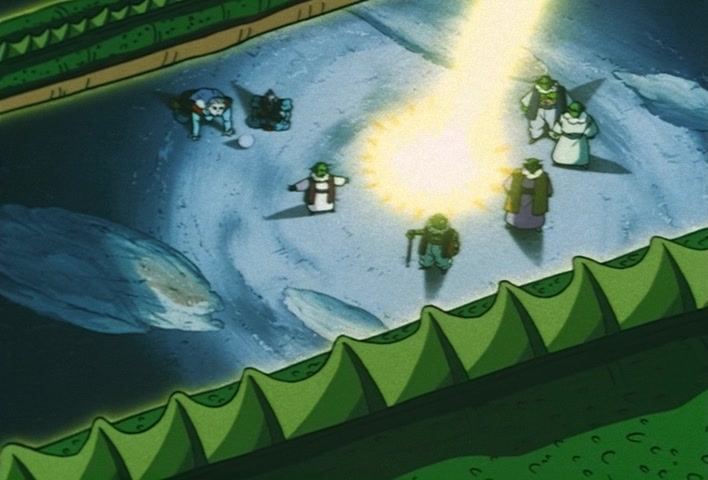 Dragon Ball Z Ep 283: Vegeta's Secret Plan!! Porunga and the Two Wishes @ 14:51